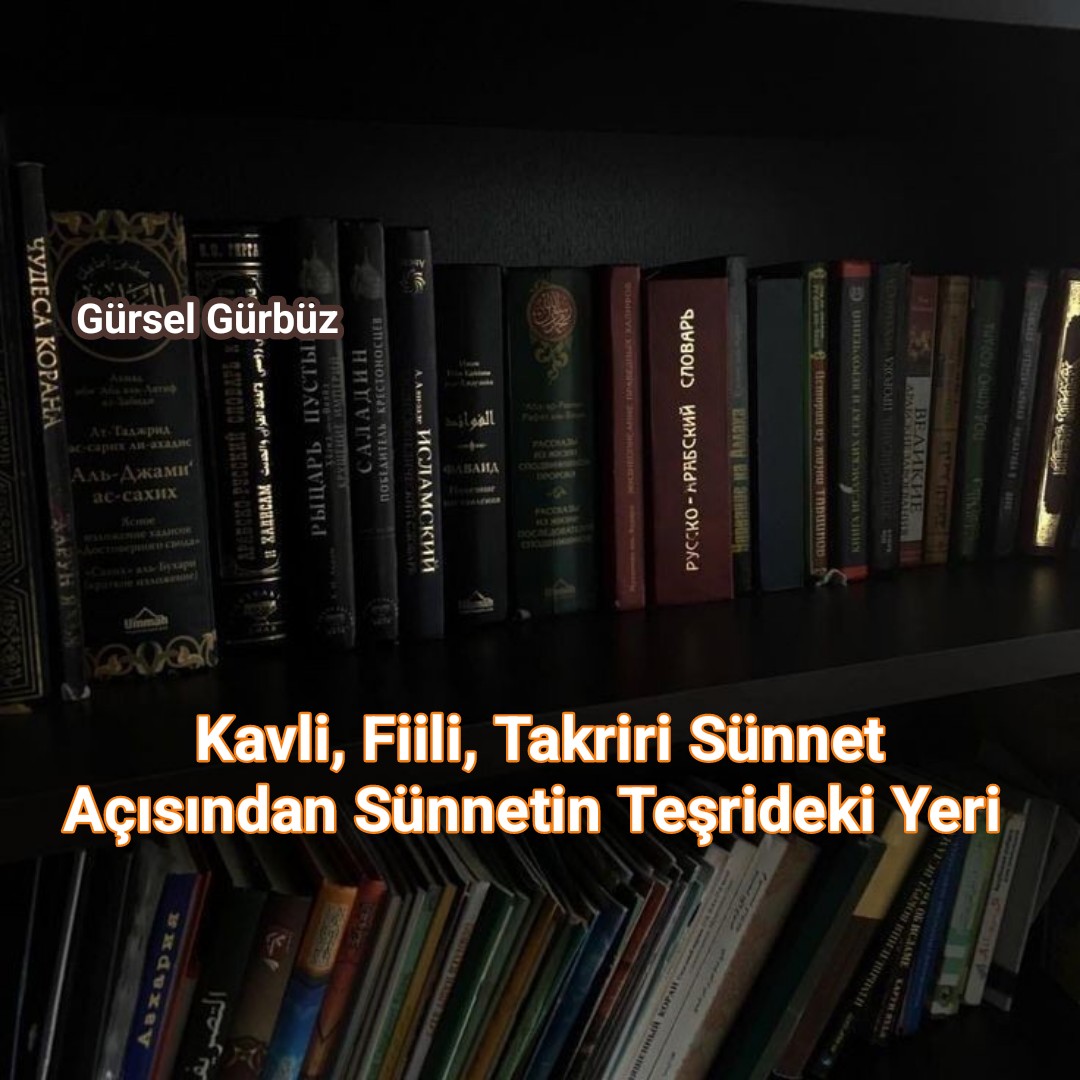 Kavli, Fiili, Takriri Sünnet Açısından Sünnetin Teşrideki yeri