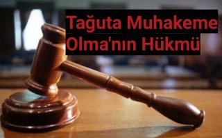 Tağuta Muhakeme Olma'nın Hükmü