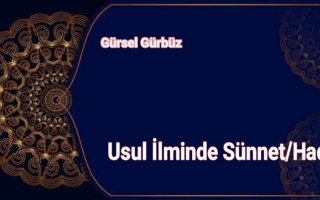 Usul Ilminde Sünnet/Hadis